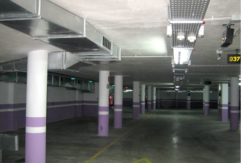 ventilation of parking garages
